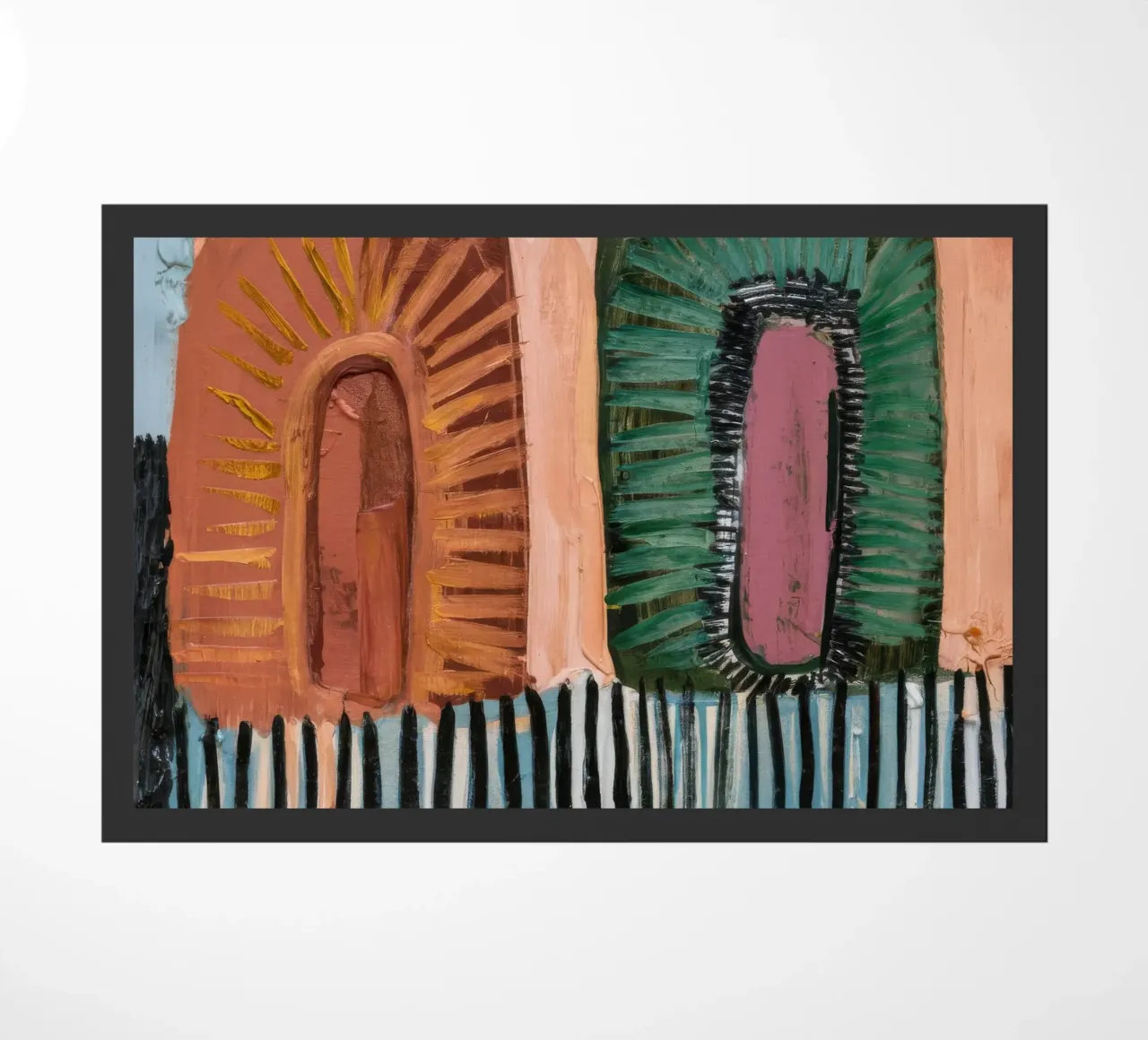 Ruscelli ad arco strutturati zerbino da Sublime Layers