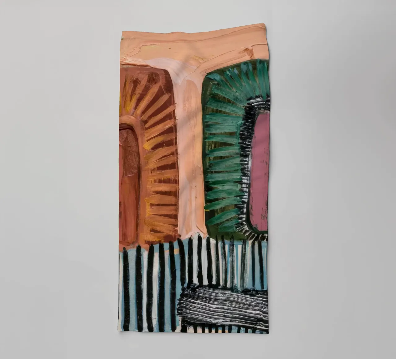 Textured Arch Streams towel by Sublime Layers