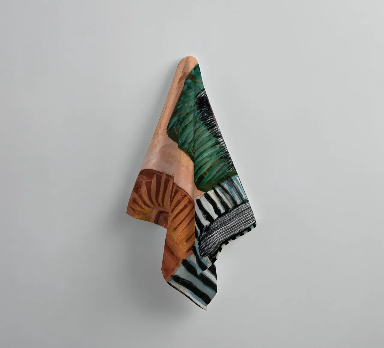 Textured Arch Streams towel by Sublime Layers