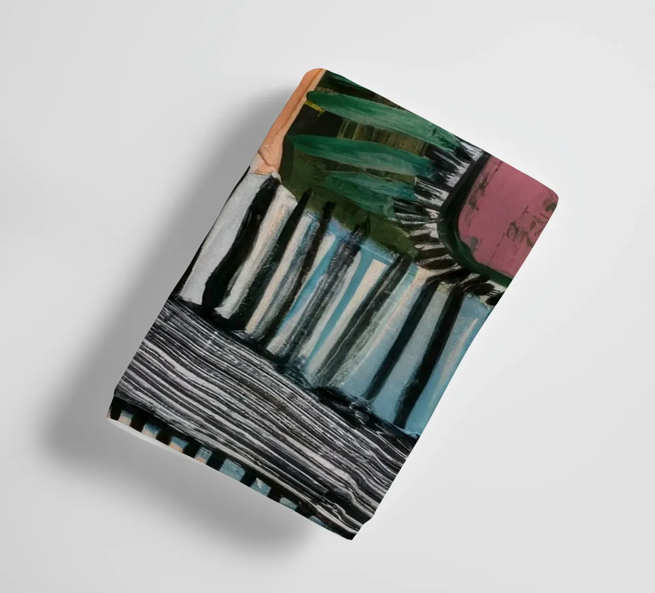 Textured Arch Streams towel by Sublime Layers
