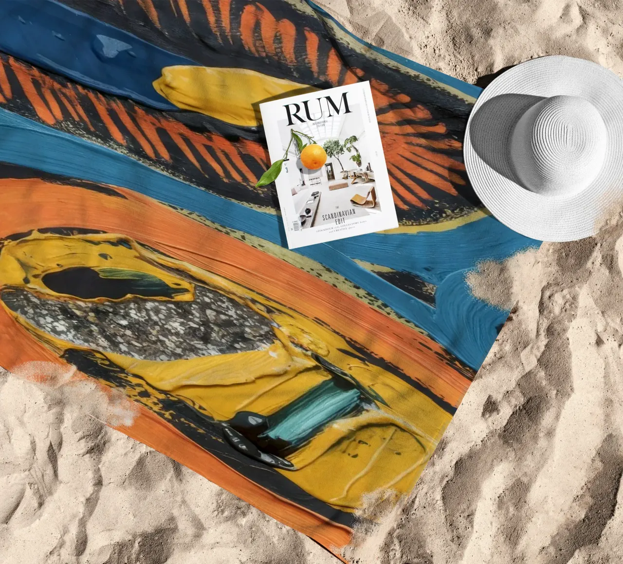 Moduli del tesoro sommerso telo mare da Sublime Layers