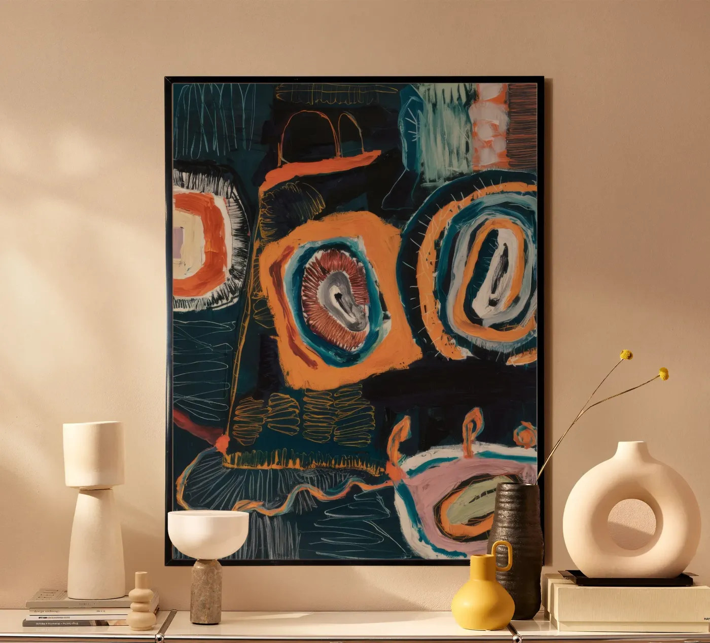 Kosmische Ringnevel poster van Sublime Layers