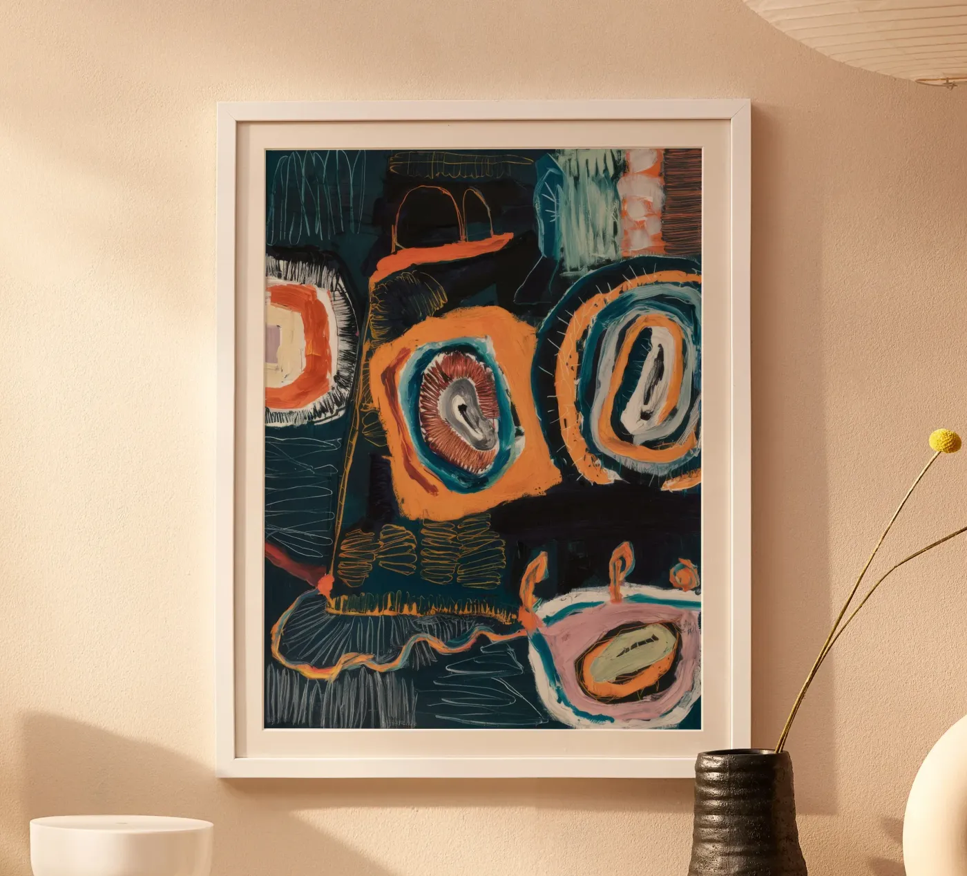Kosmische Ringnevel poster van Sublime Layers