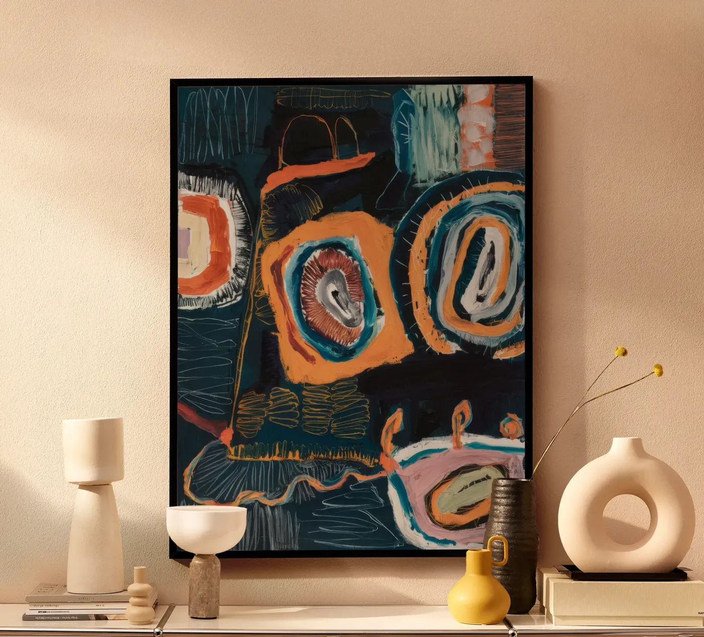 Kosmische Ringnevel poster van Sublime Layers