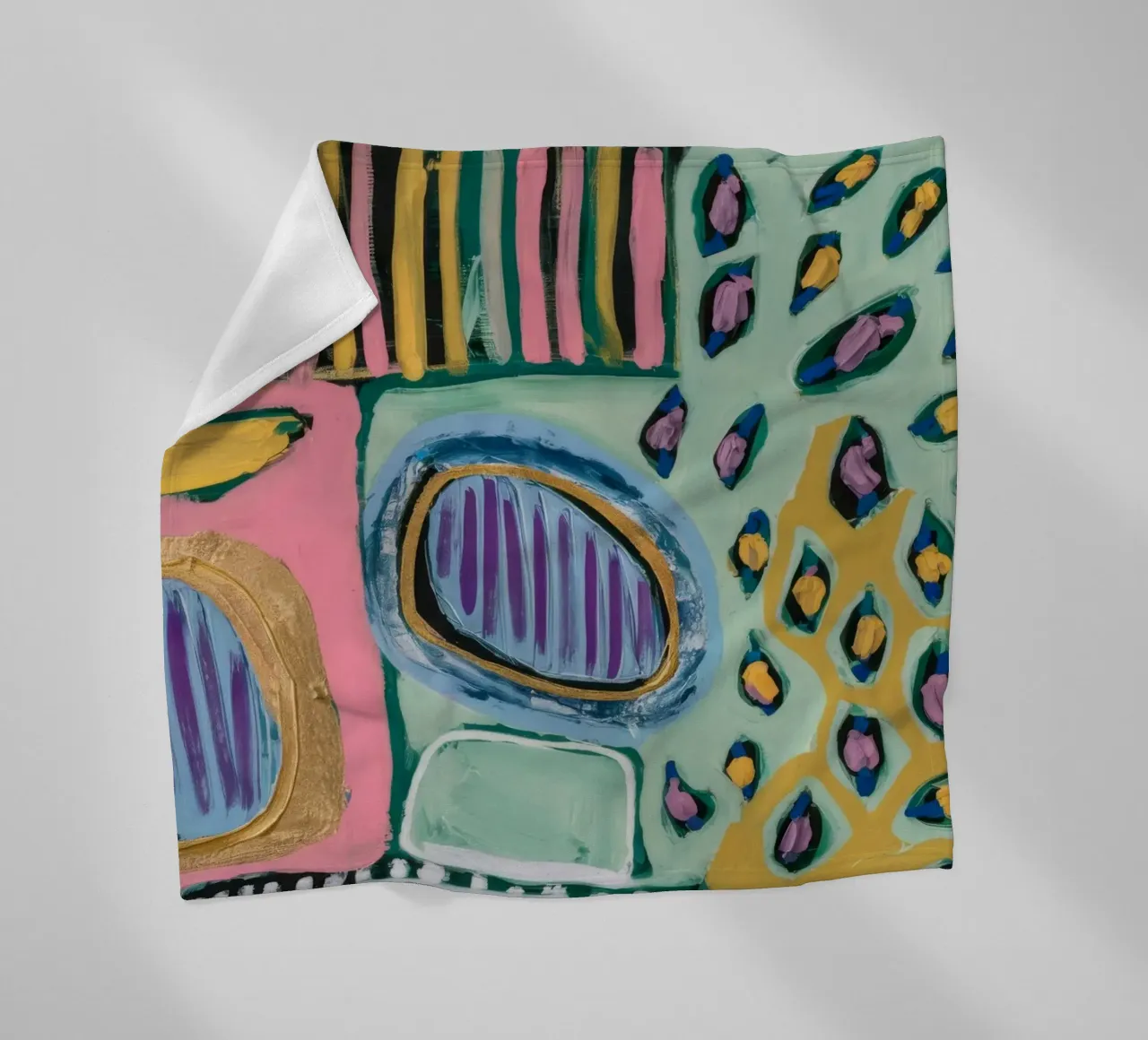 Punto a strisce prismatiche coperta in pile da Sublime Layers
