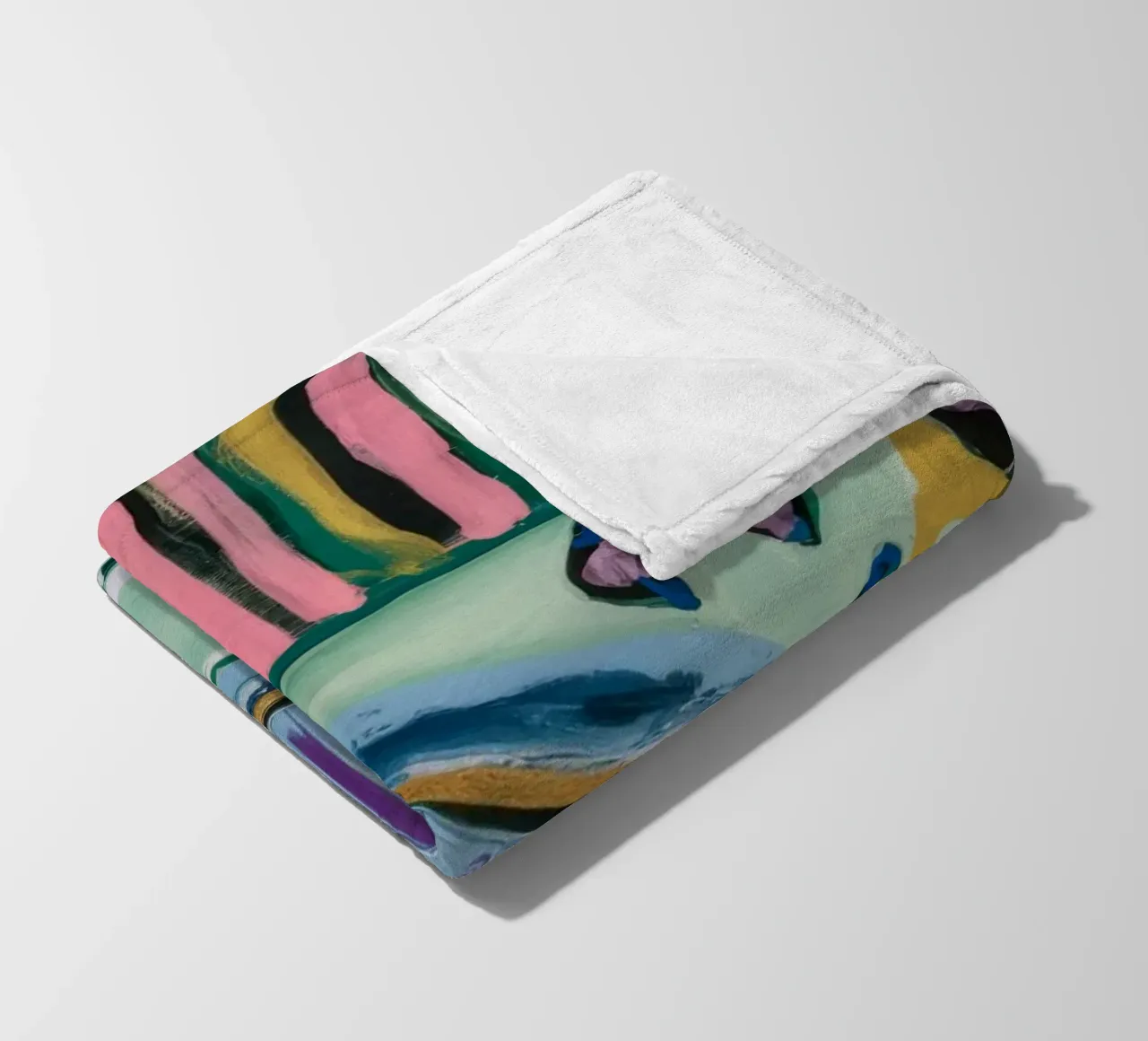 Punto a strisce prismatiche coperta in pile da Sublime Layers