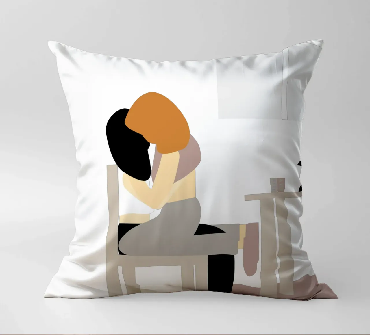 Fühlen. cuscino da FRICKE DESIGN