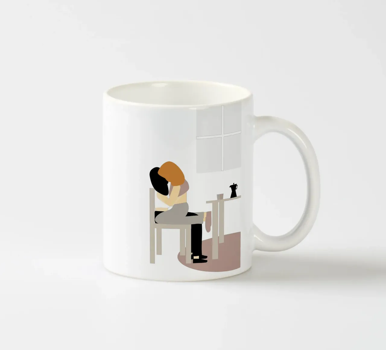 Fühlen. tazza in ceramica da FRICKE DESIGN