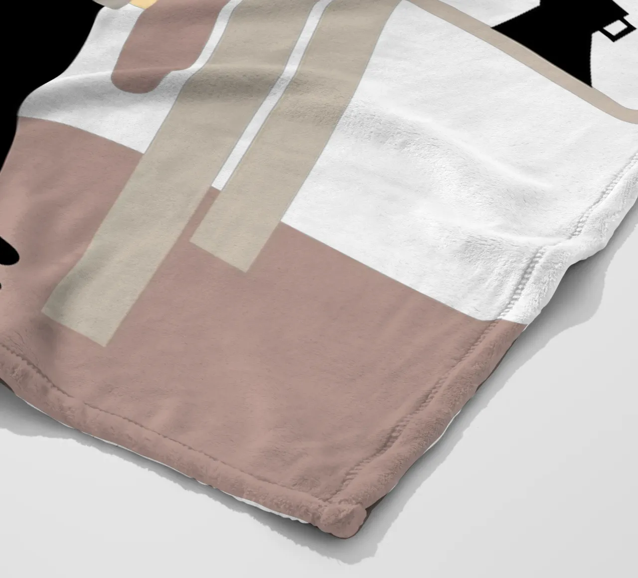 Fühlen. coperta in pile da FRICKE DESIGN