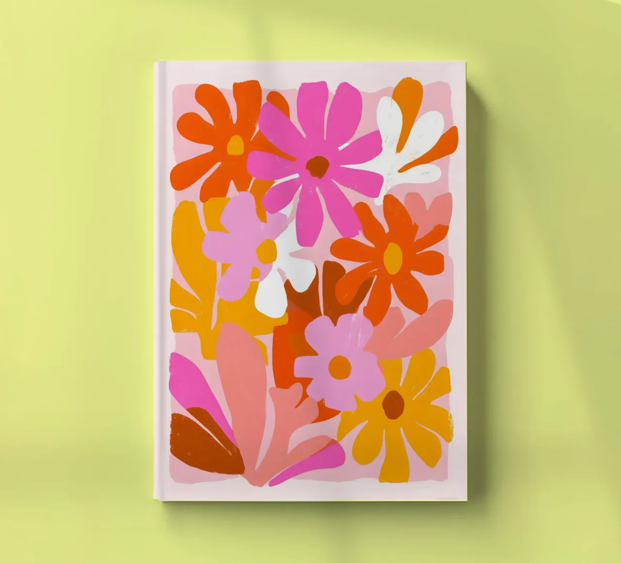 Abstract Summer Flowers notebook by Gypsy Galleria