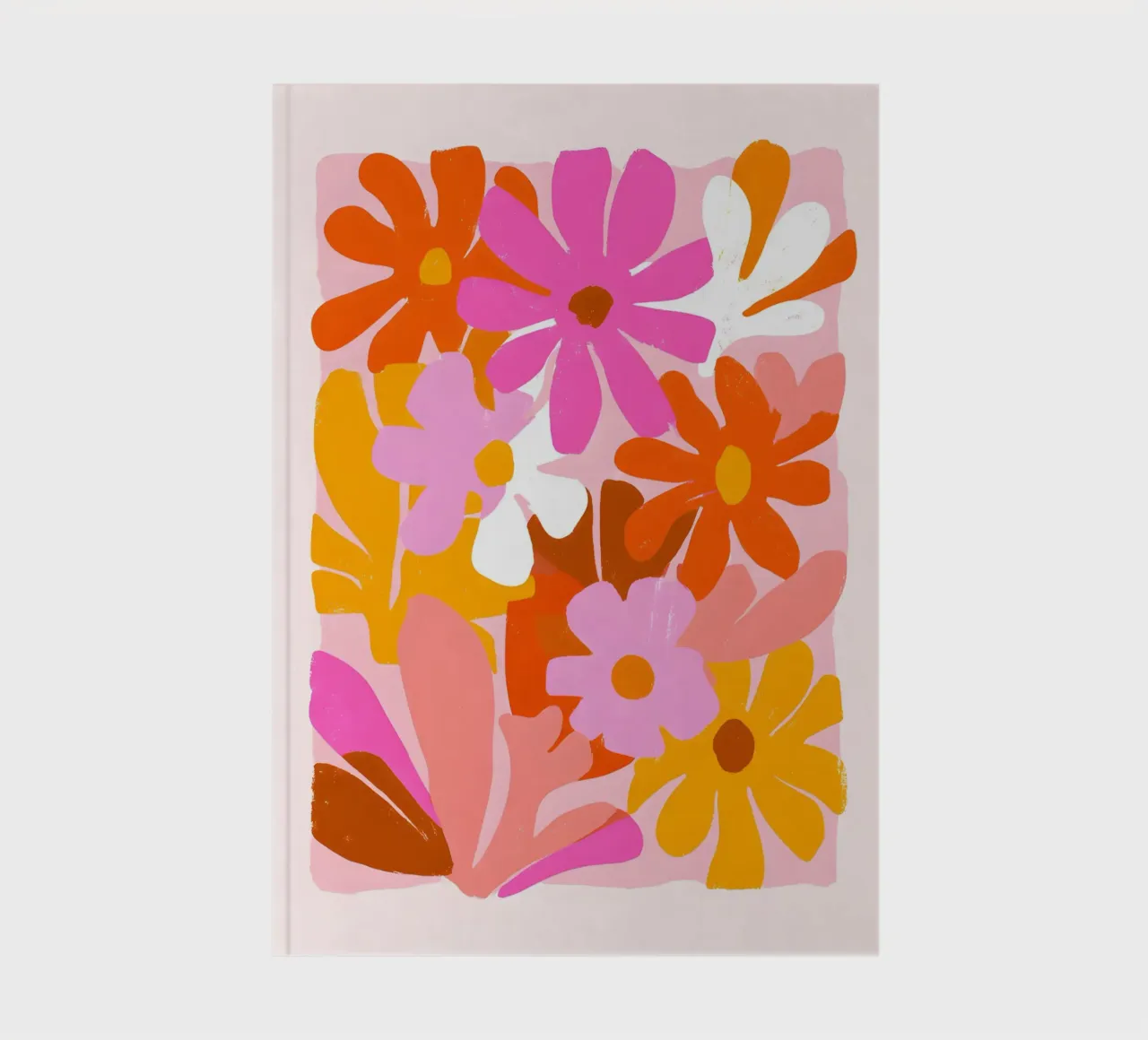 Abstract Summer Flowers notebook by Gypsy Galleria