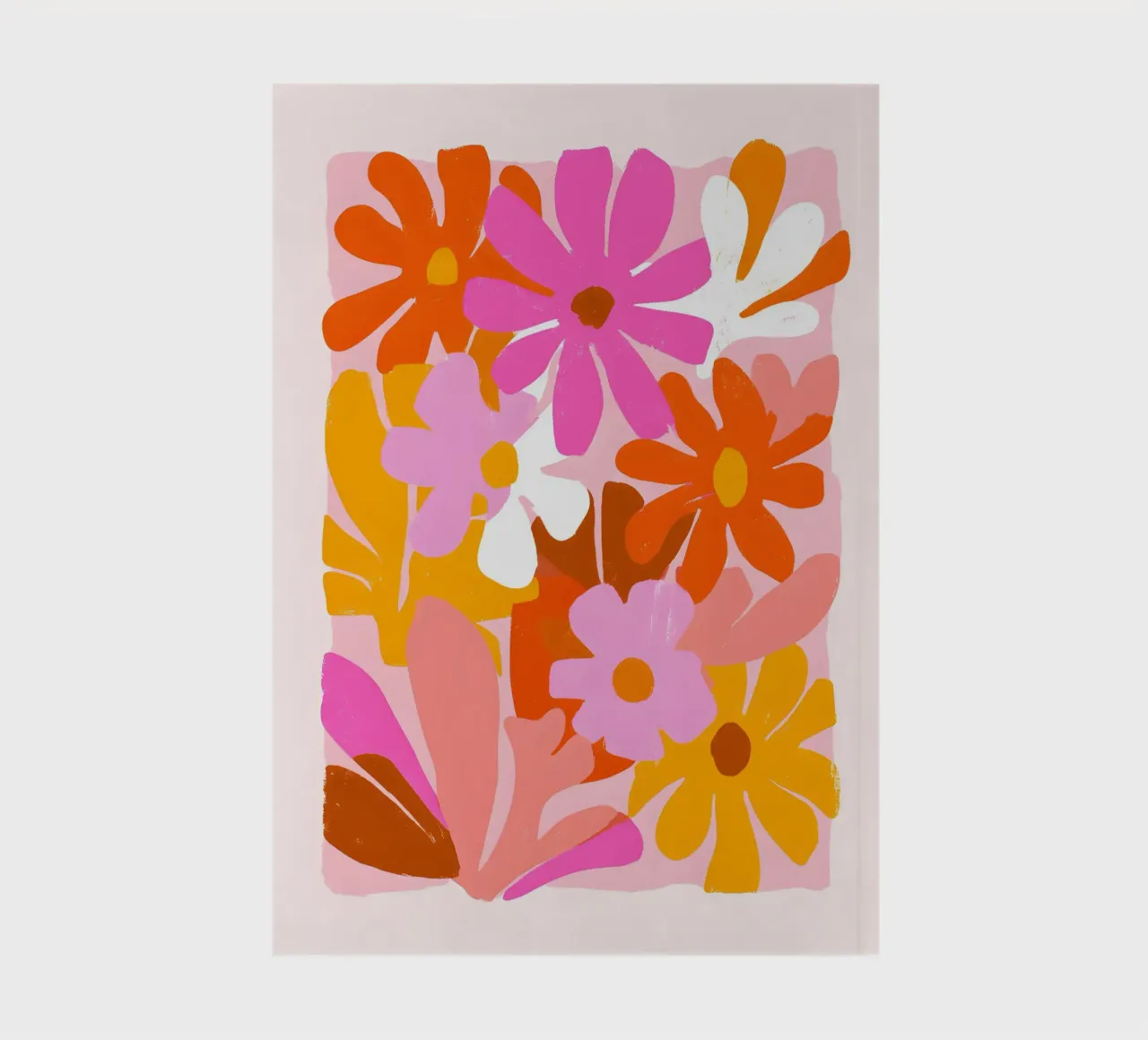 Abstract Summer Flowers notebook by Gypsy Galleria