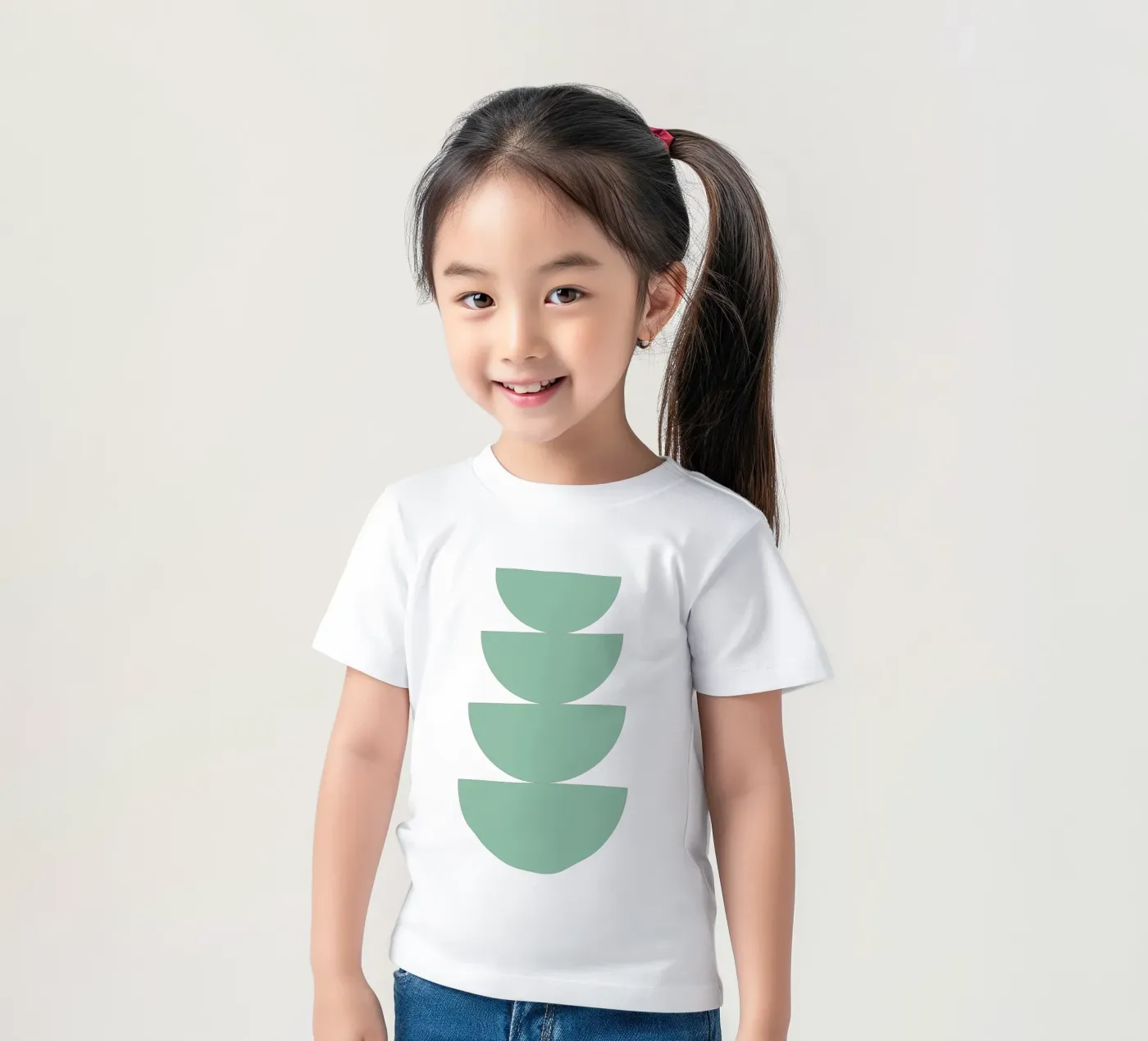 Harmonie kinder t-shirt van Rose Beck Art