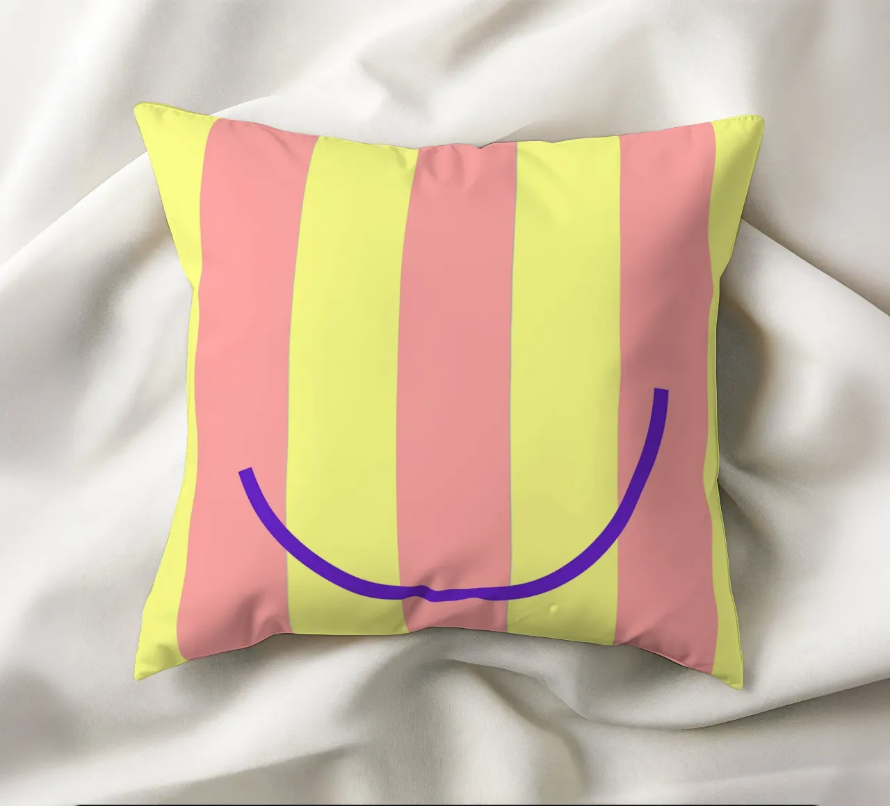 smile. (find even more variations on my profile:) decorative cushion by FRICKE DESIGN
