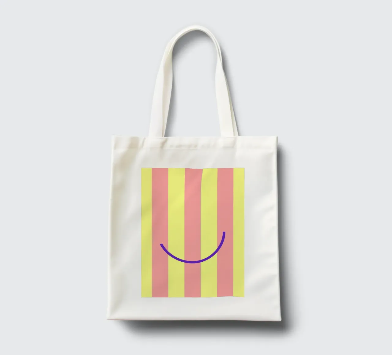 smile. (find even more variations on my profile:) tote bag by FRICKE DESIGN