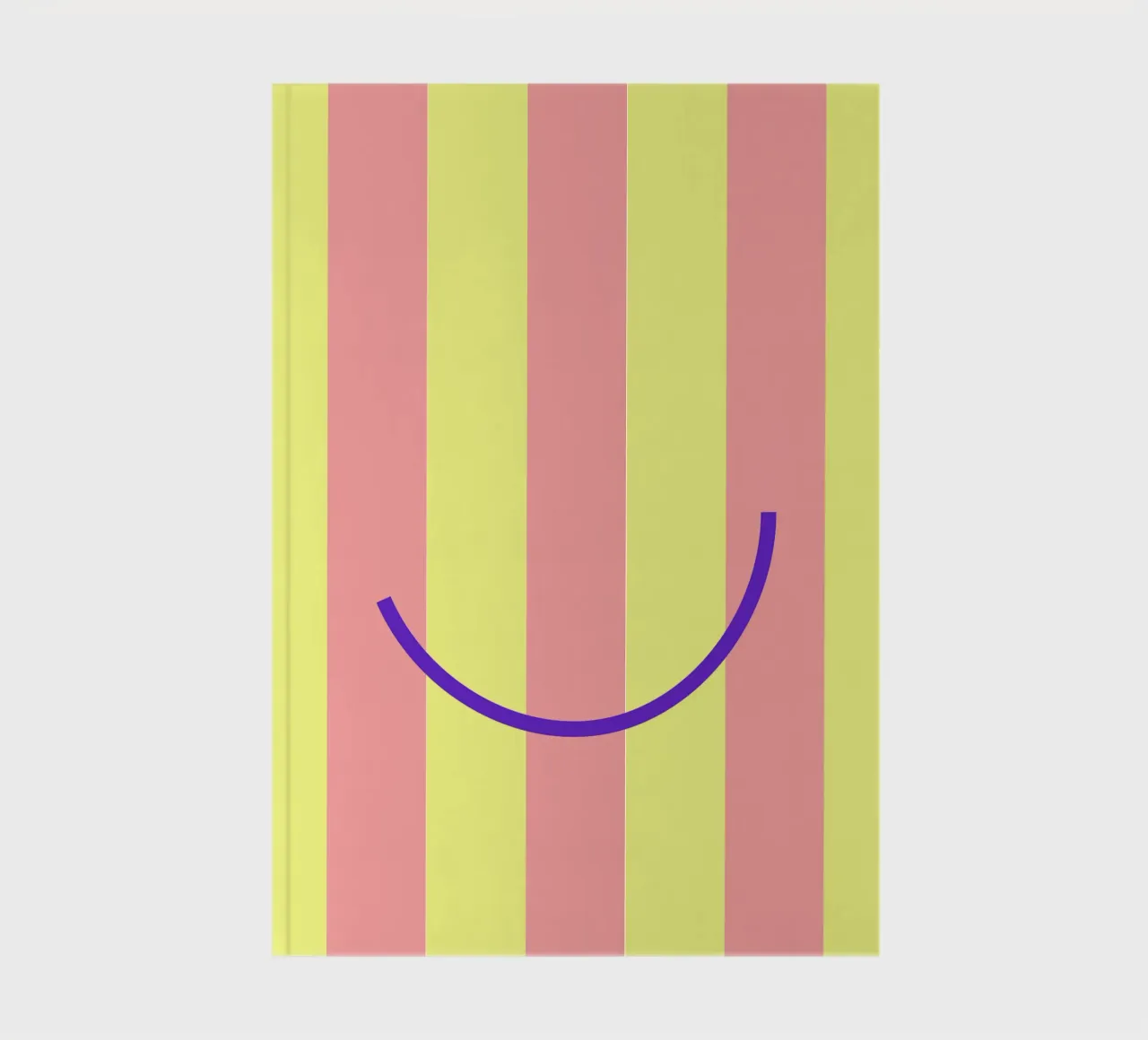 smile. (find even more variations on my profile:) notebook by FRICKE DESIGN
