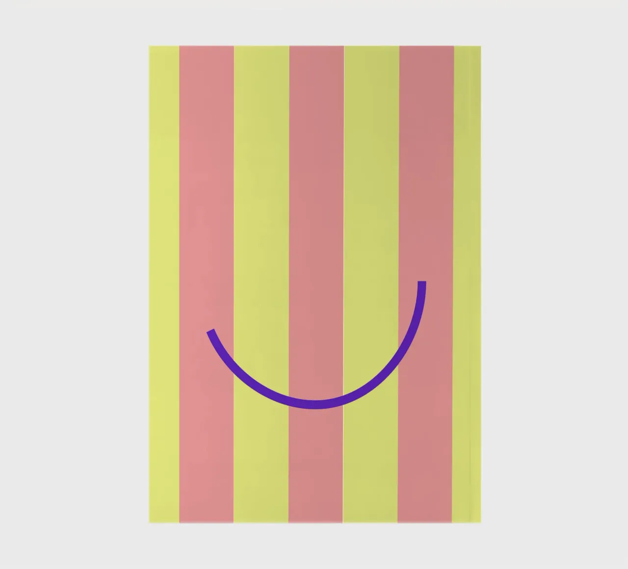 smile. (find even more variations on my profile:) notebook by FRICKE DESIGN