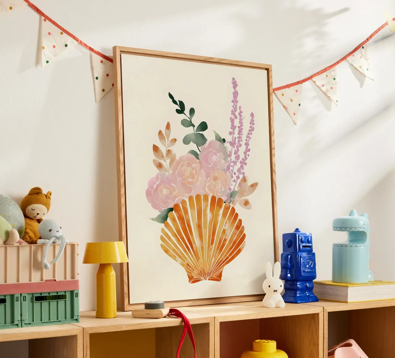 Floral Shell plexiglass da Gypsy Galleria