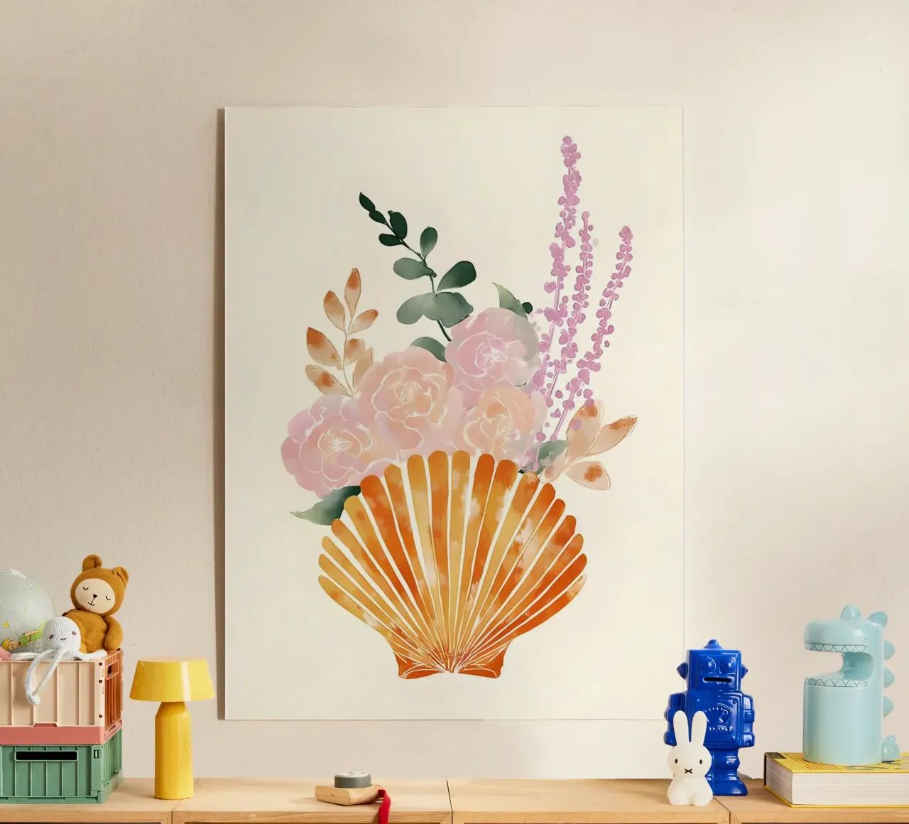 Floral Shell plexiglass da Gypsy Galleria