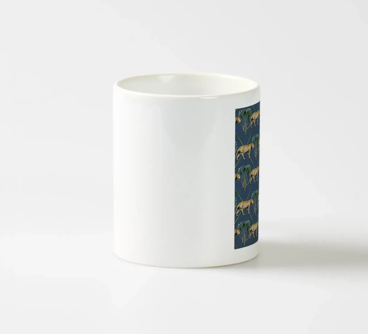 Panther Palm tazza in ceramica da Femke Zwaan