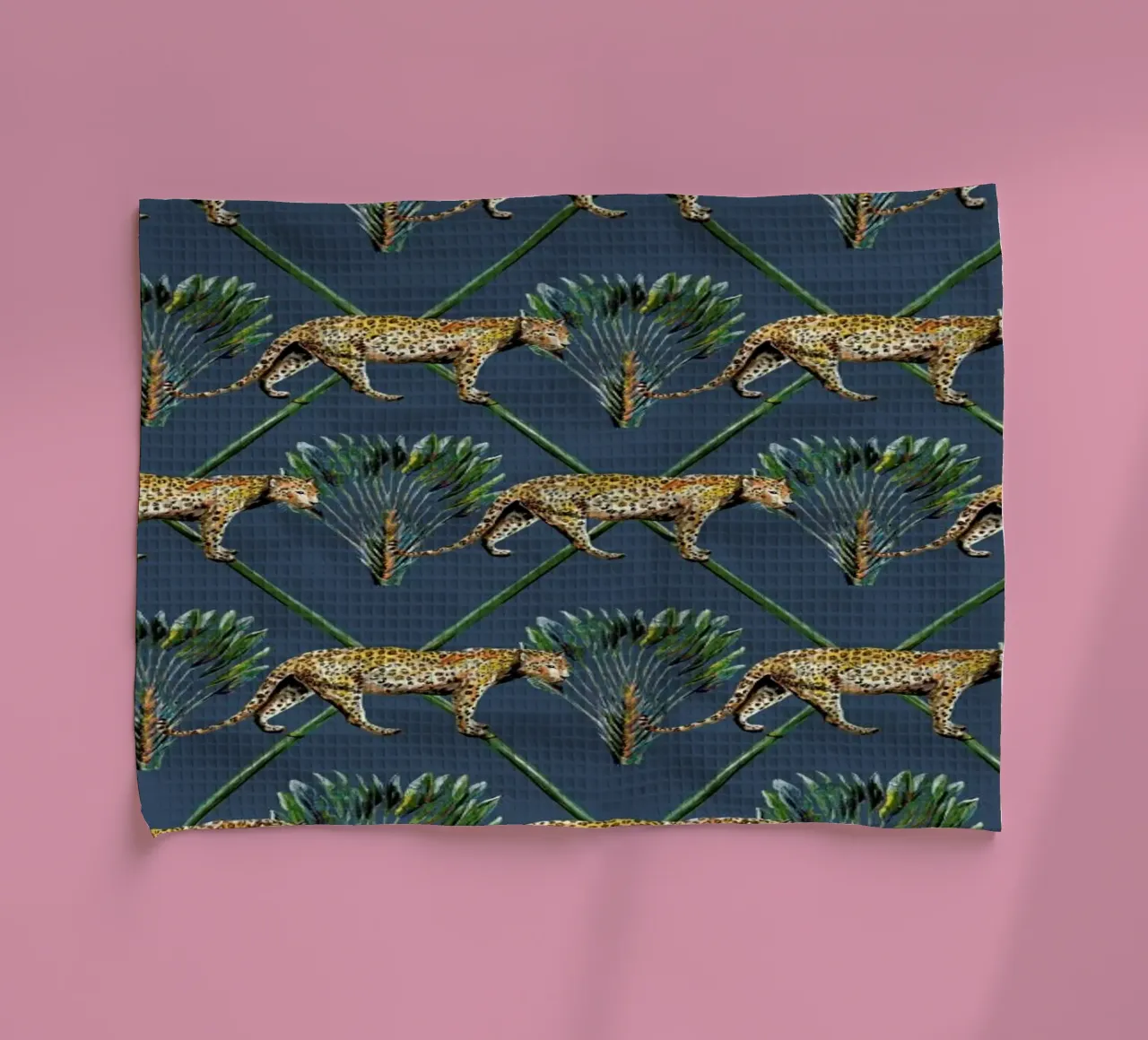 Panther Palm Geschirrtuch von Femke Zwaan