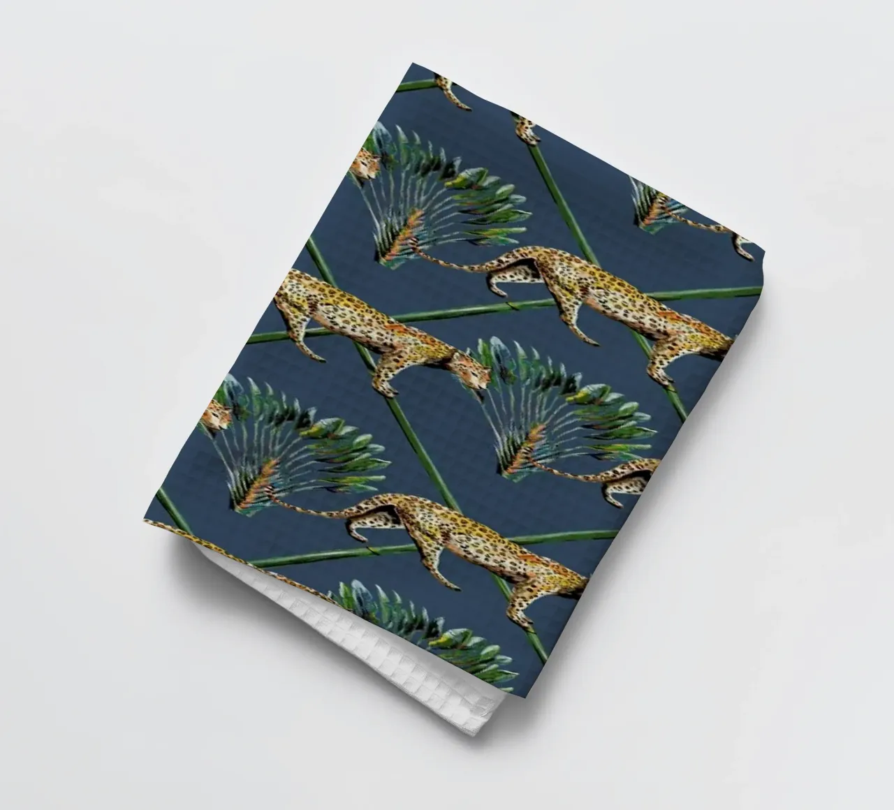 Panther Palm Geschirrtuch von Femke Zwaan
