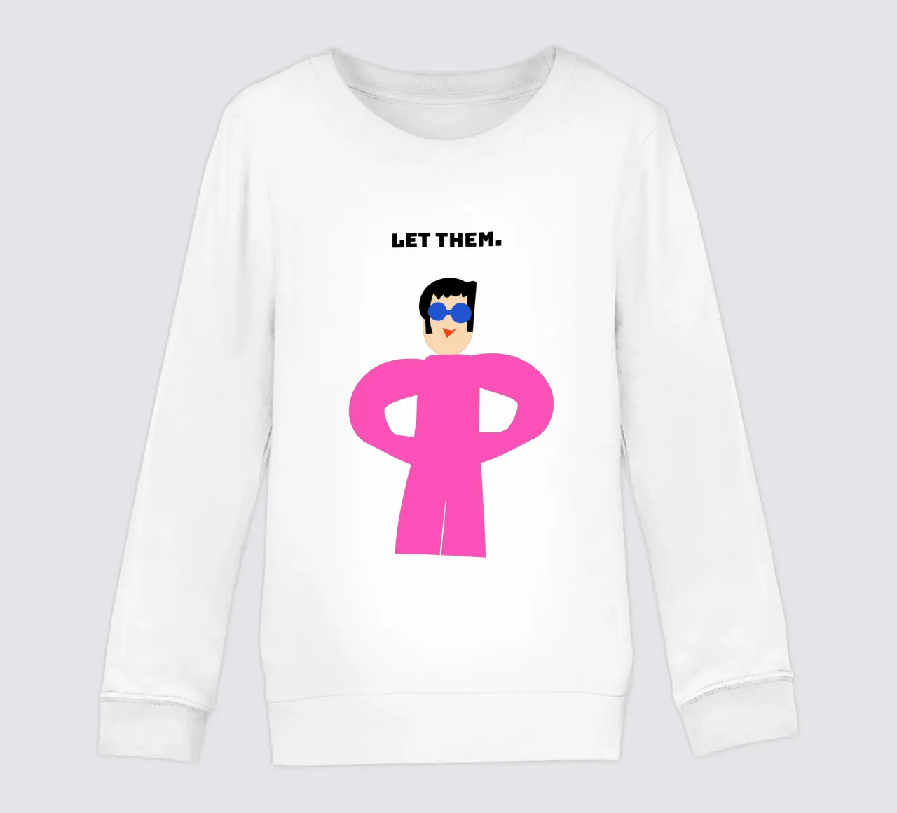 let them. felpa bambino da FRICKE DESIGN