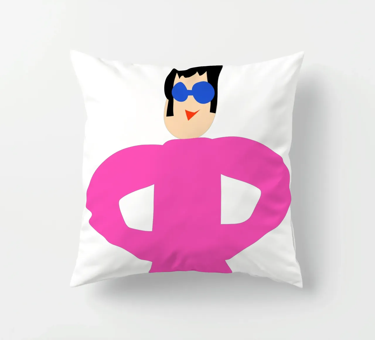 let them. cuscino da FRICKE DESIGN
