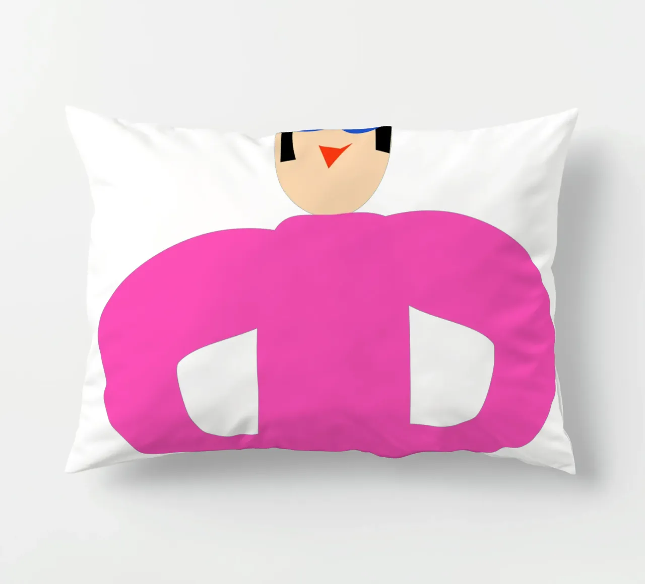 let them. cuscino da FRICKE DESIGN