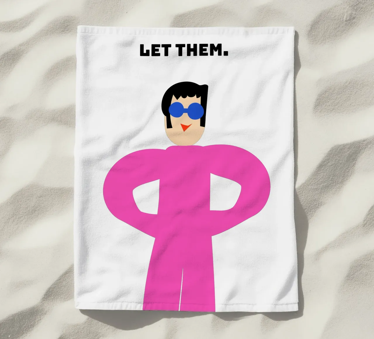 let them. telo mare da FRICKE DESIGN