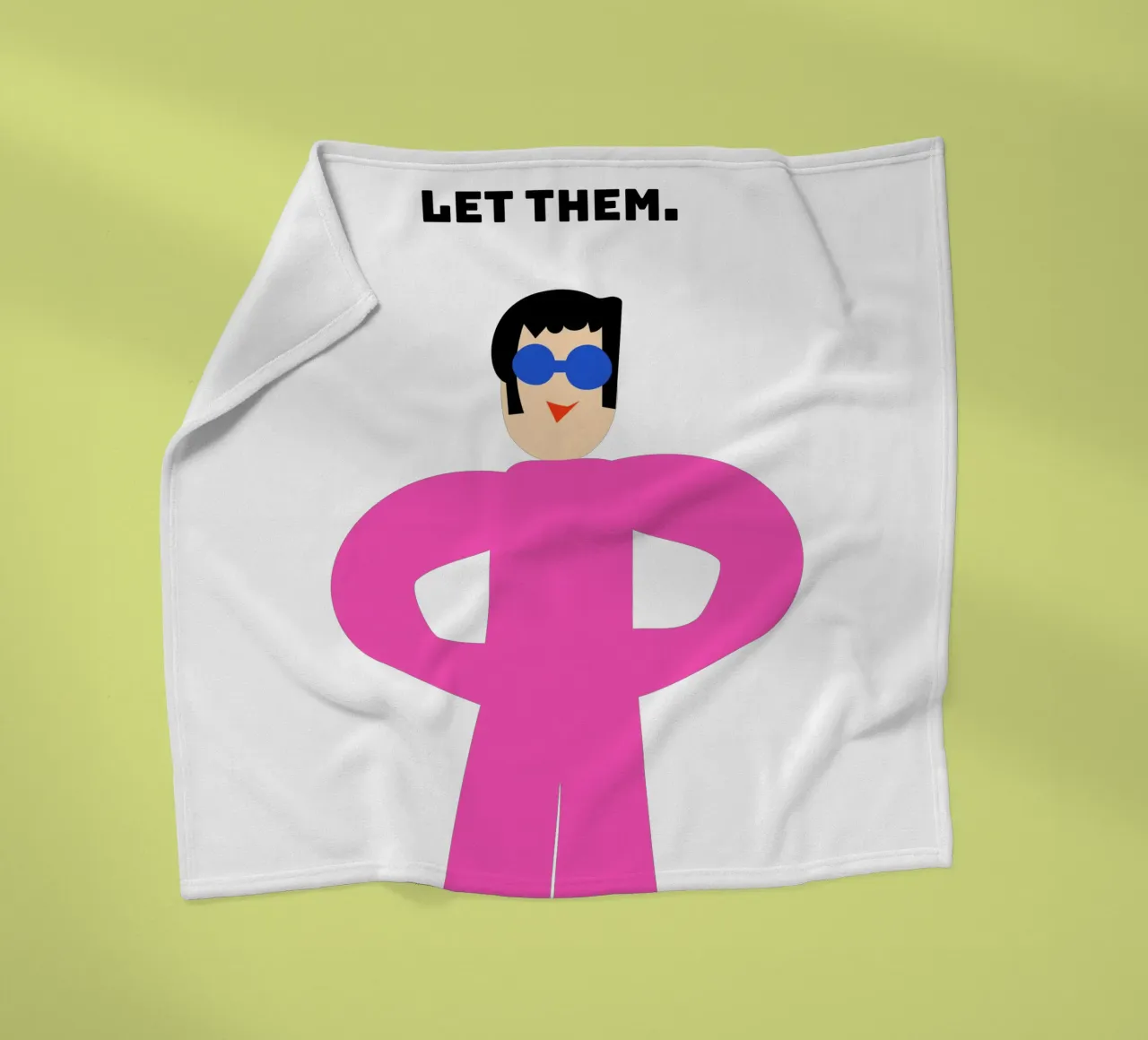 let them. coperta in pile da FRICKE DESIGN