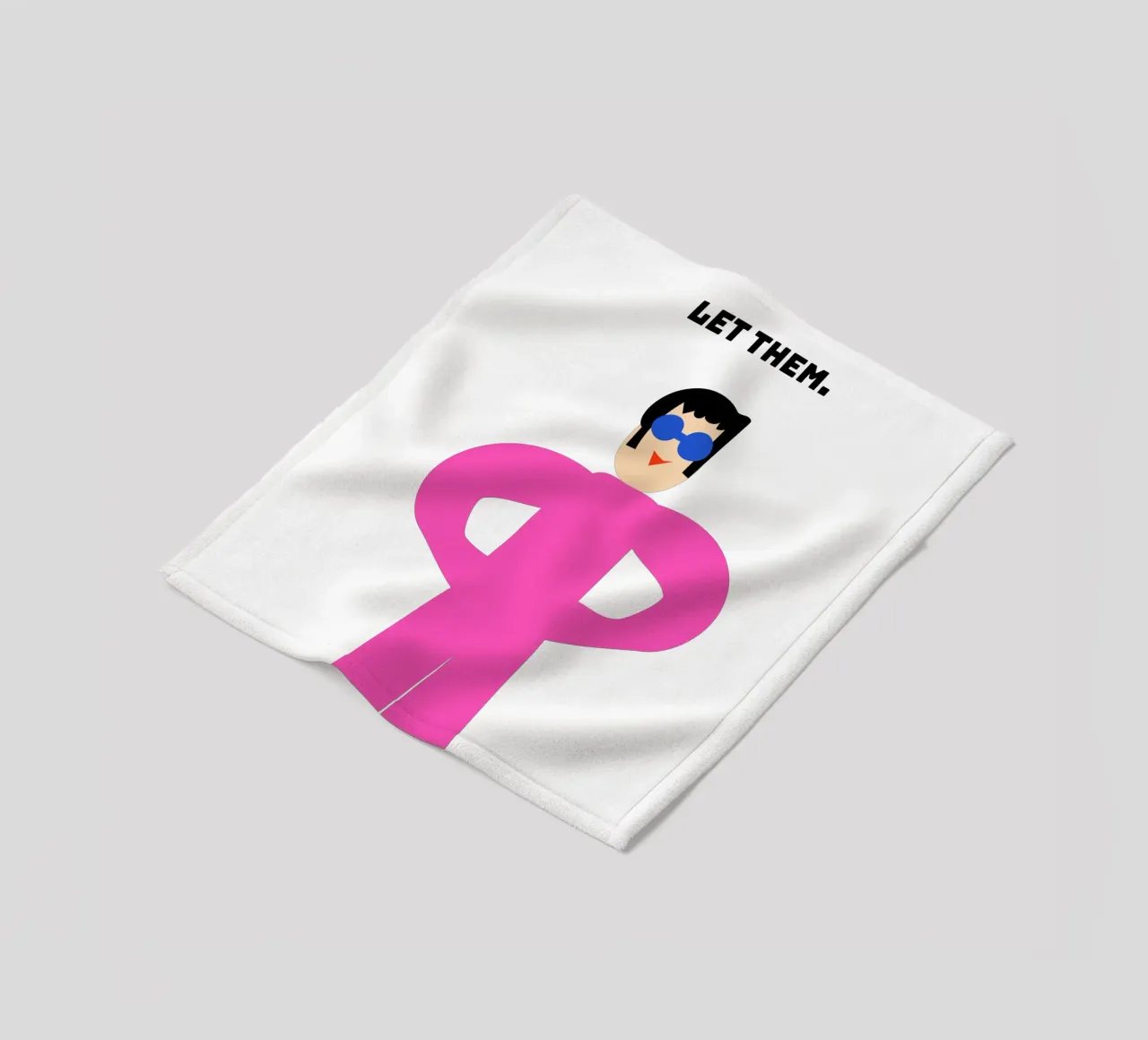 let them. coperta in pile da FRICKE DESIGN