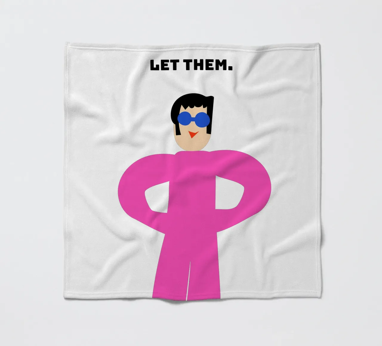 let them. coperta in pile da FRICKE DESIGN