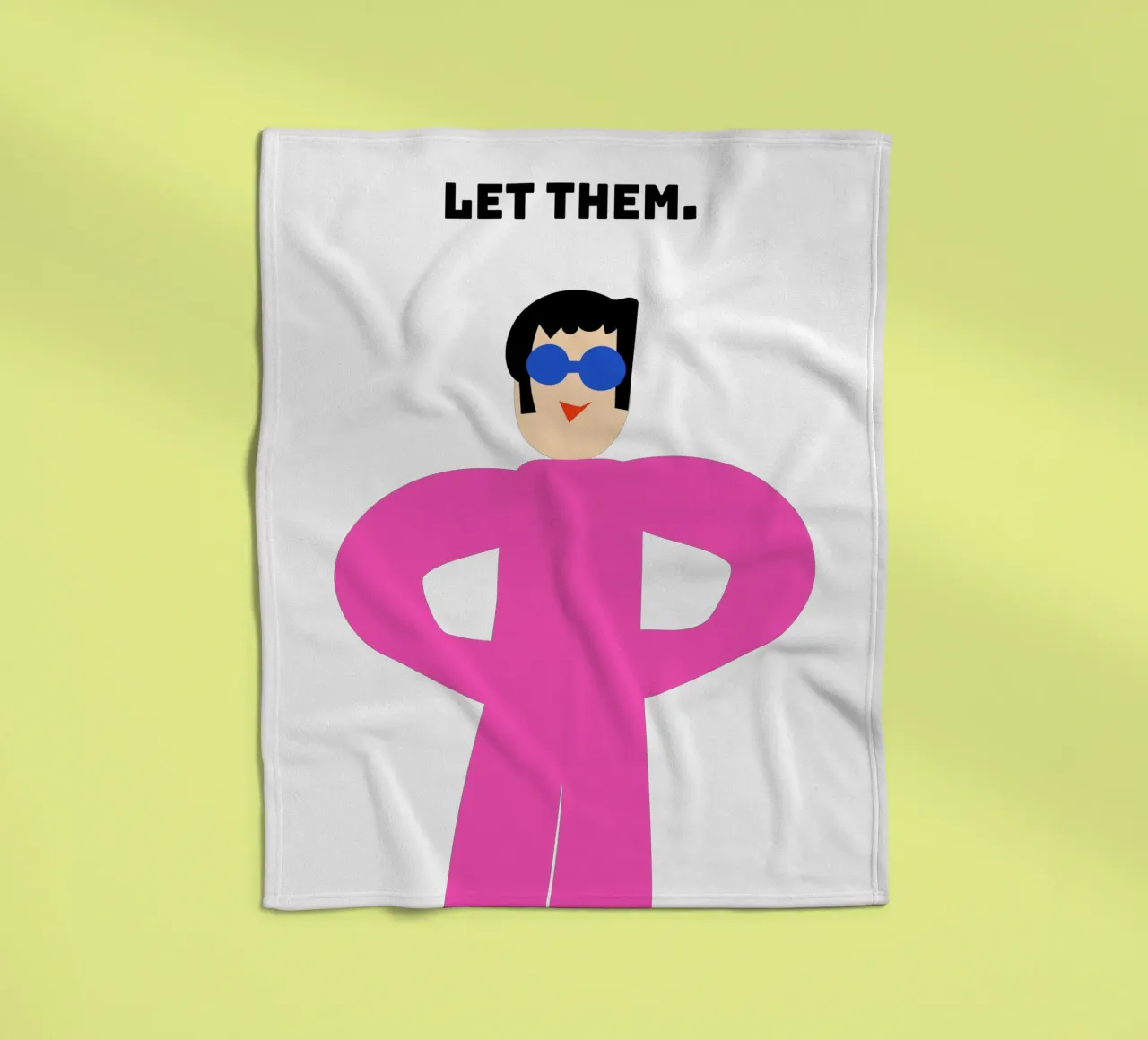 let them. coperta in pile da FRICKE DESIGN