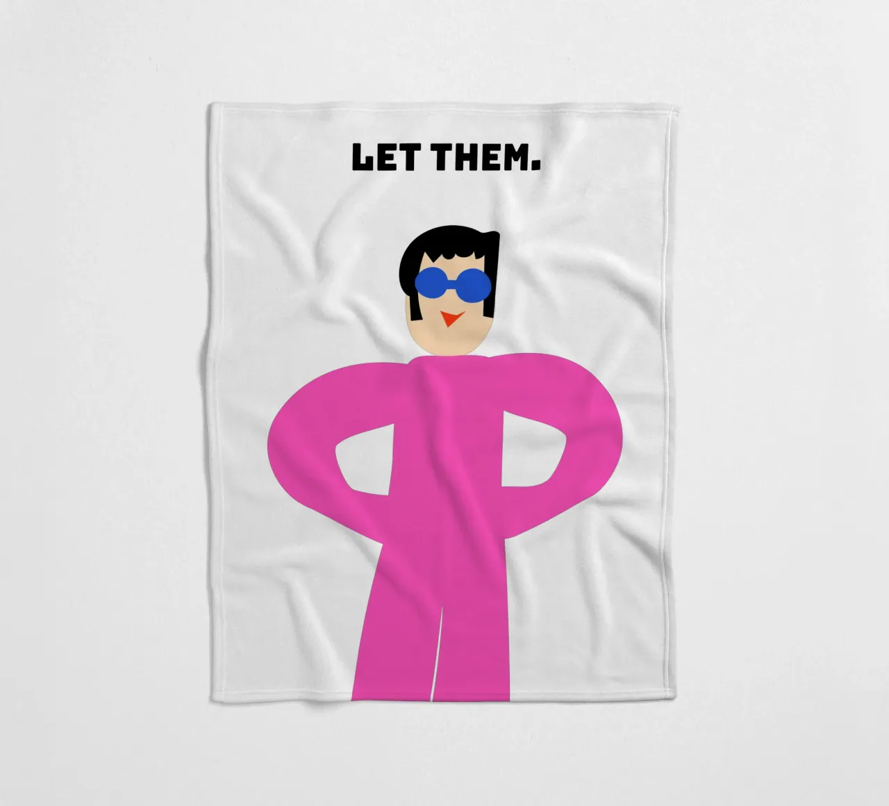 let them. coperta in pile da FRICKE DESIGN