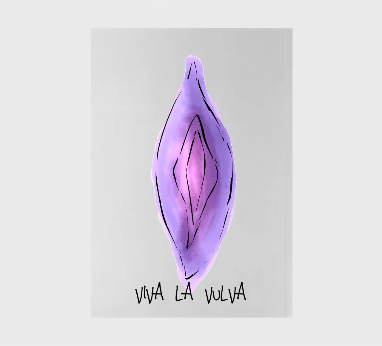 VIVA LA VULVA. notebook by FRICKE DESIGN
