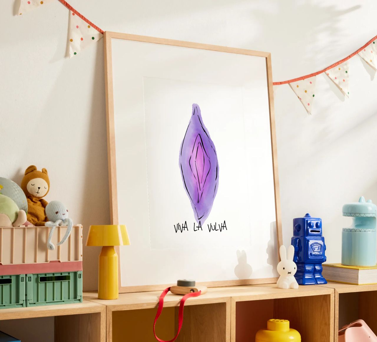 VIVA LA VULVA. poster da FRICKE DESIGN