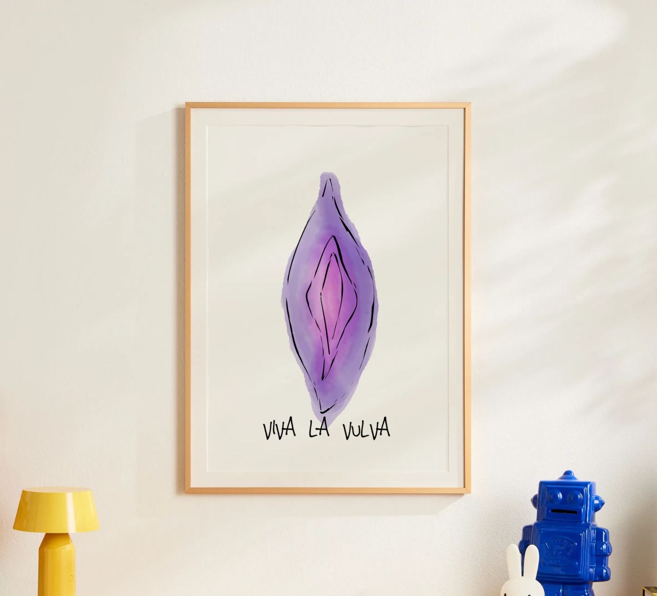 VIVA LA VULVA. poster da FRICKE DESIGN