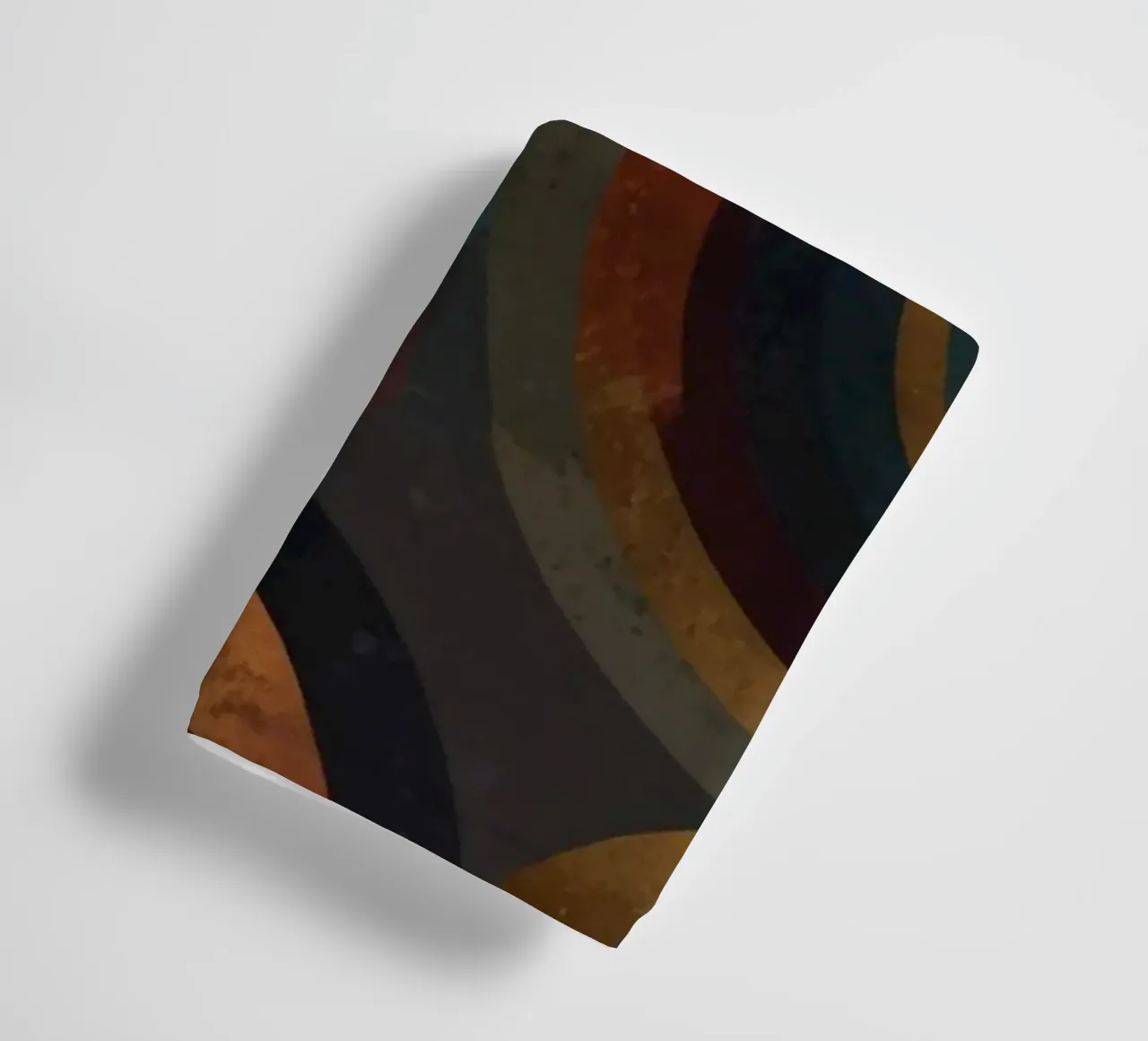 I cerchi geometrici con motivi vivaci creano un'immagine di grande effetto. asciugamano da bagno da DesignDoodle