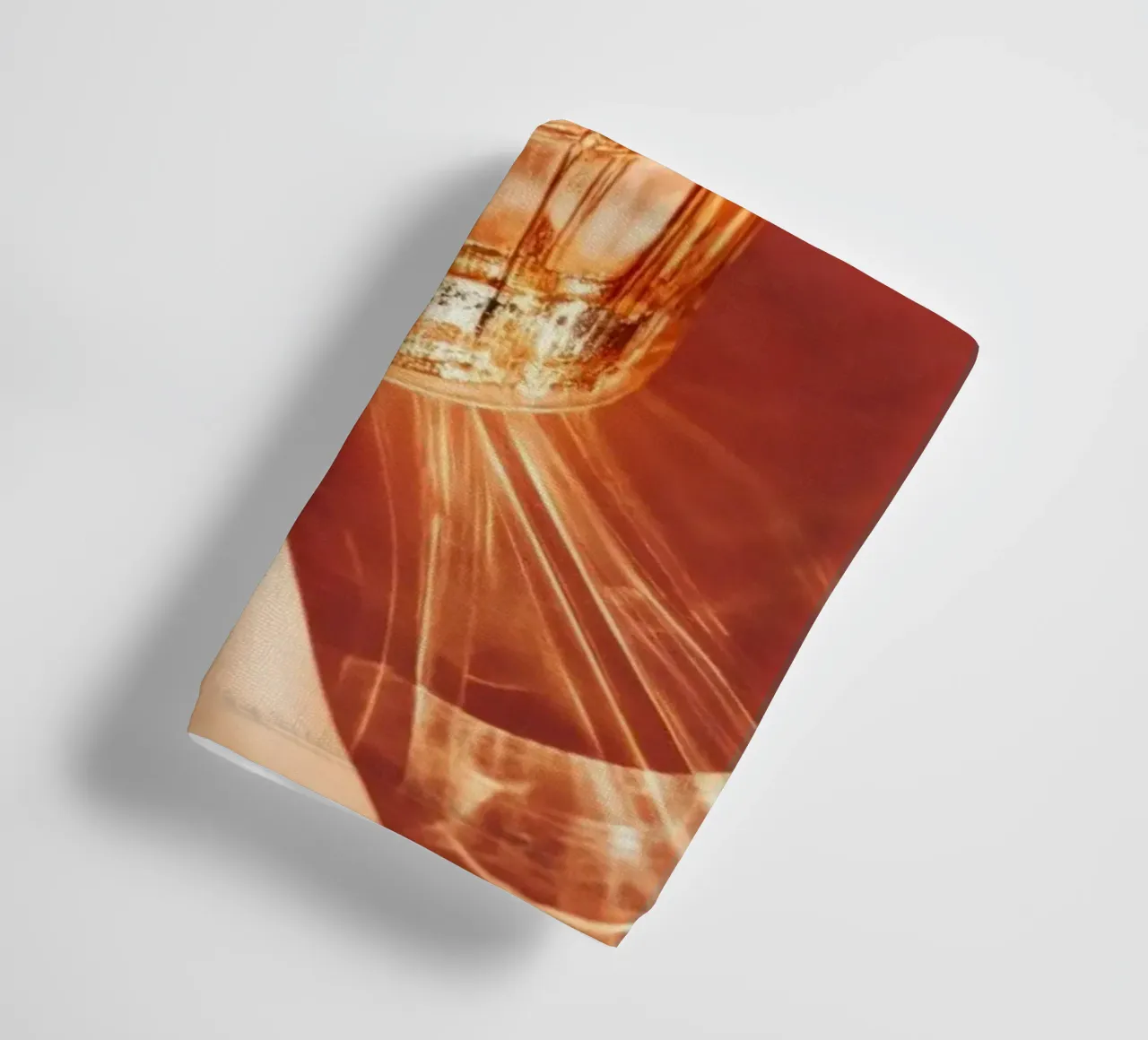 Two Glasses with Shadows on Table towel by Lisa Artifexia