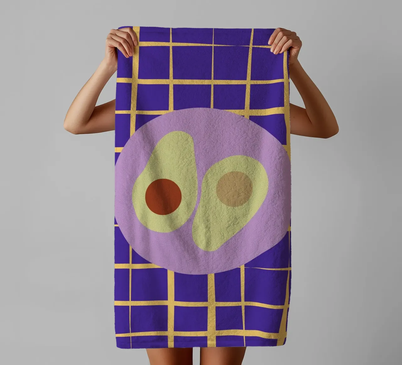 Avocado. asciugamano da bagno da FRICKE DESIGN