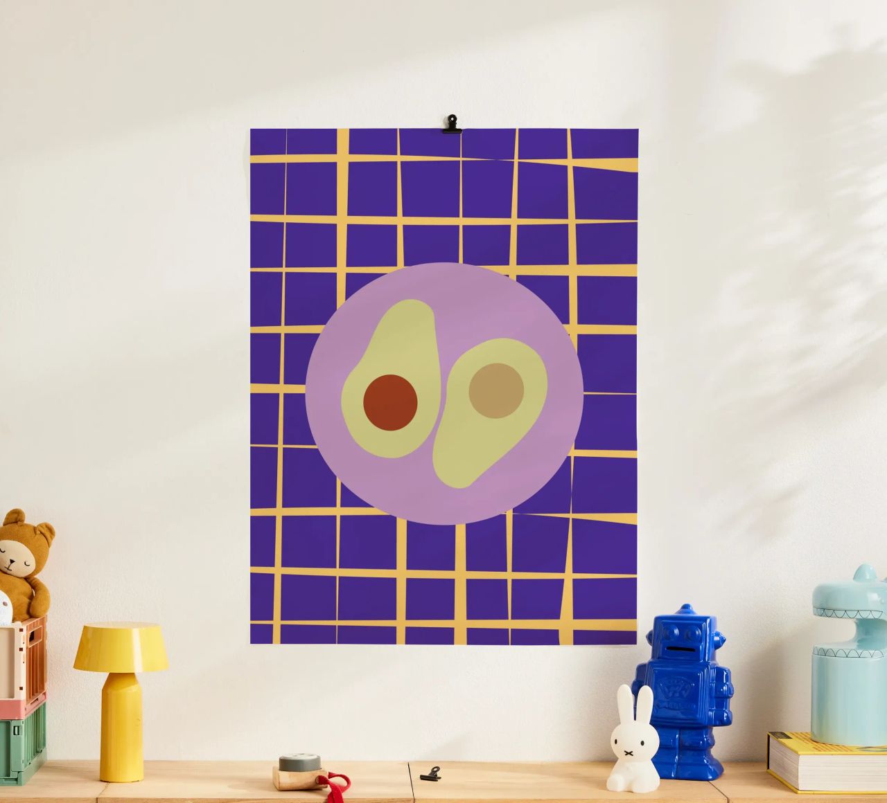 Avocado. poster by FRICKE DESIGN