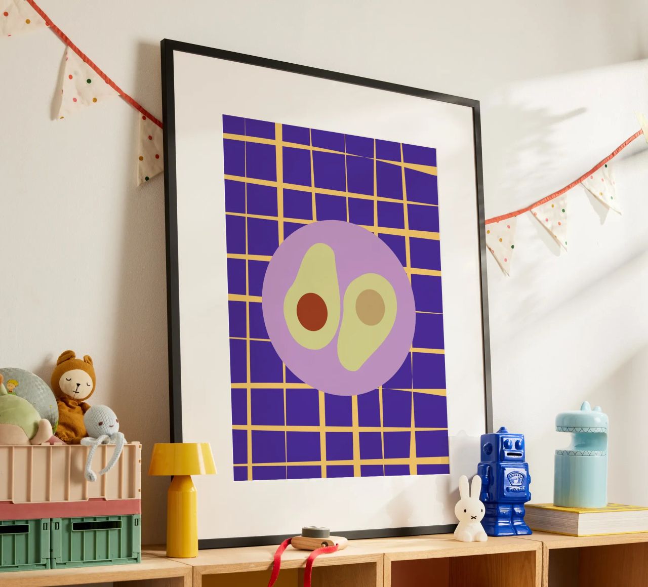Avocado. poster by FRICKE DESIGN