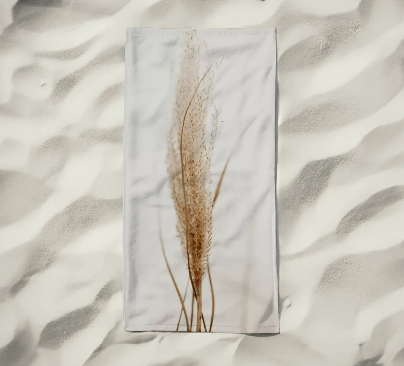 Decorative Fluff strandhanddoek van Sebastian Hilgetag