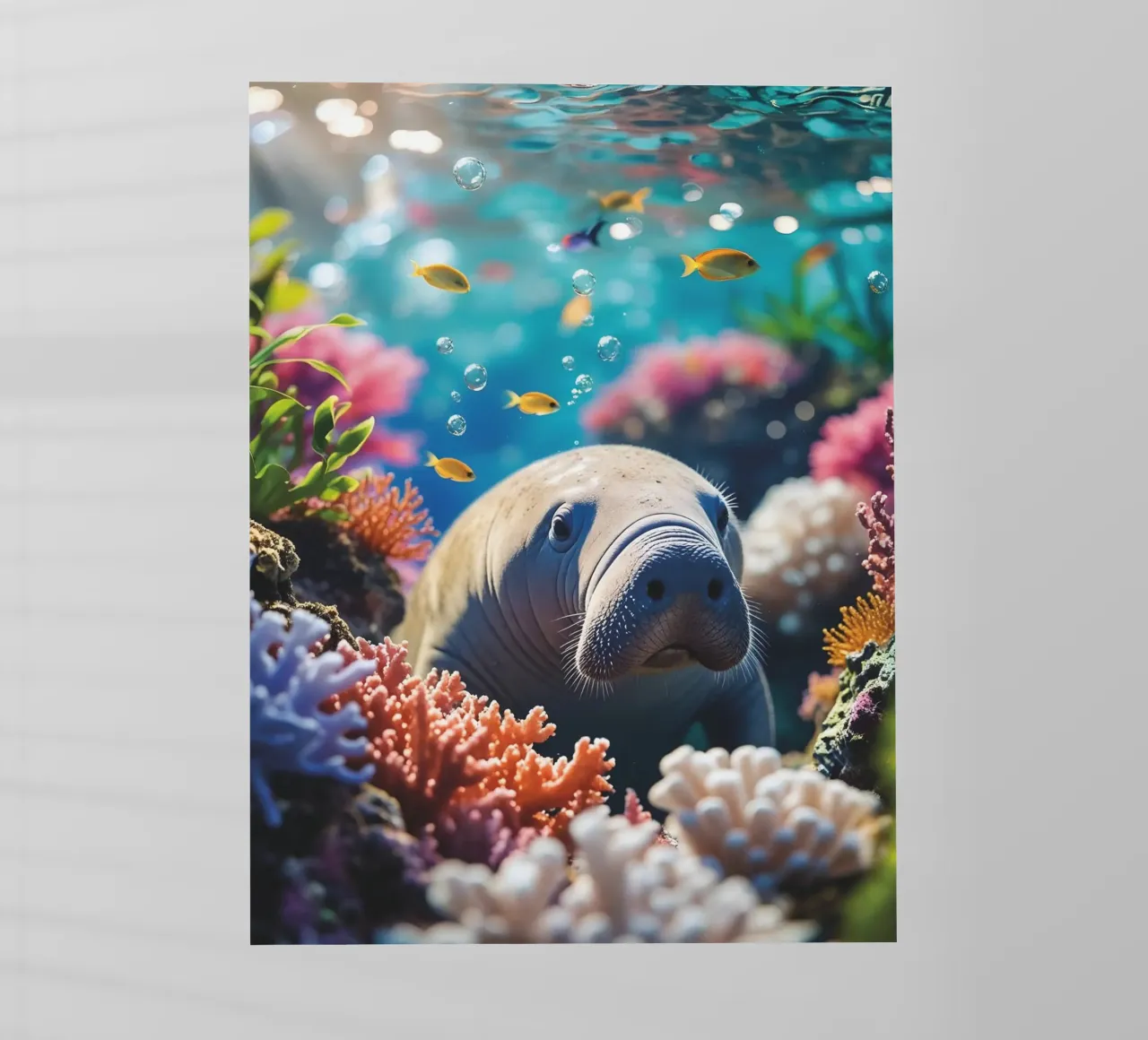 🪸🐚 Lamantine | Colazione subacquea pellicola backlit da Trinkets NL Design Studio