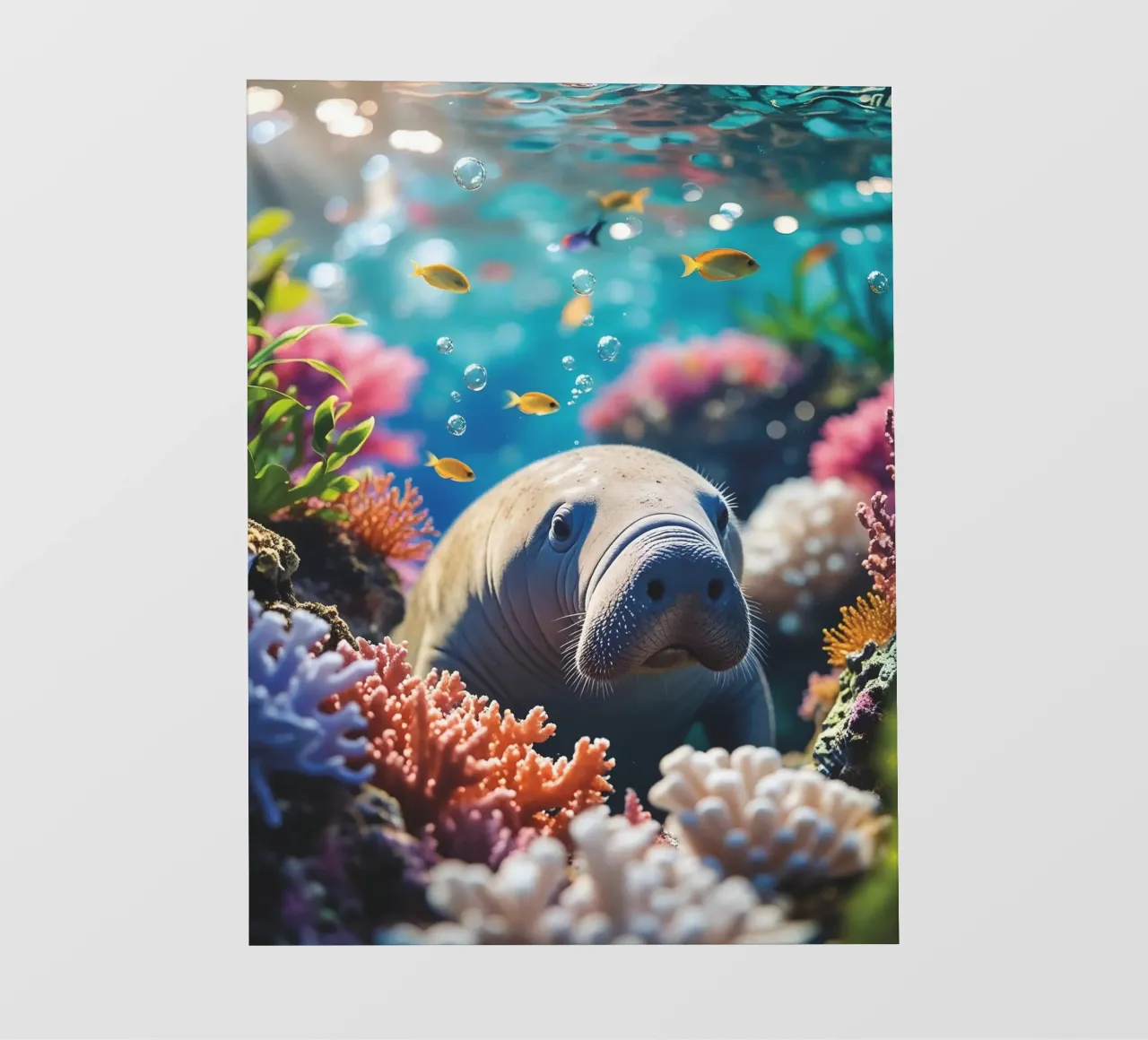 🪸🐚 Lamantine | Colazione subacquea pellicola backlit da Trinkets NL Design Studio