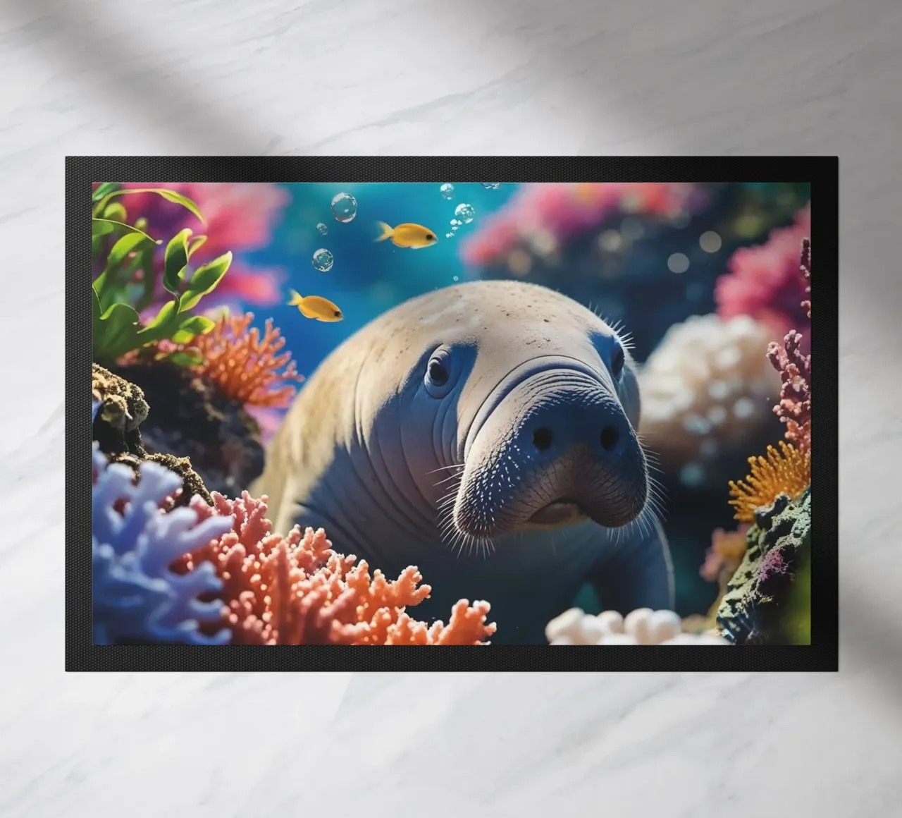 🪸🐚 Lamantine | Colazione subacquea zerbino da Trinkets NL Design Studio