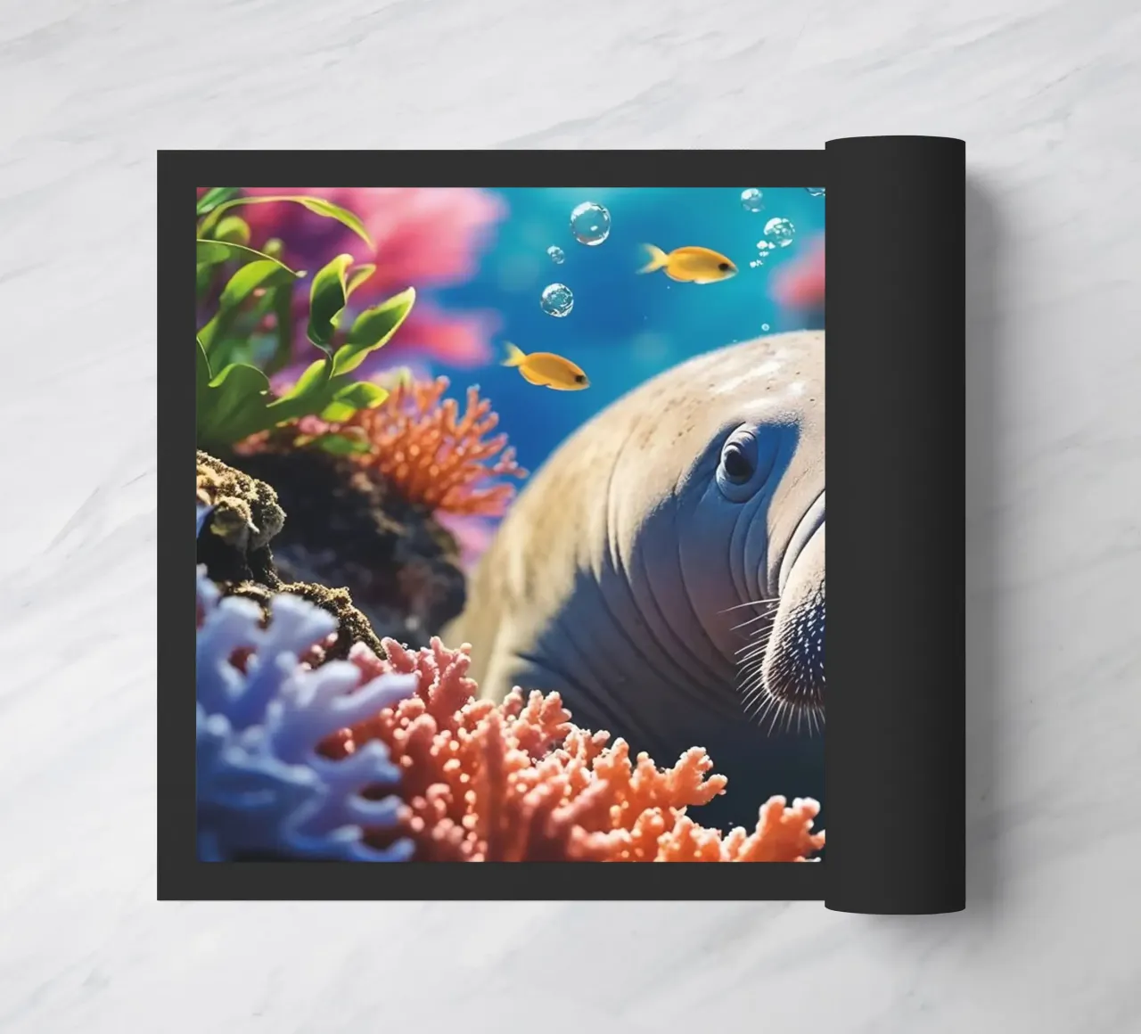 🪸🐚 Lamantine | Colazione subacquea zerbino da Trinkets NL Design Studio