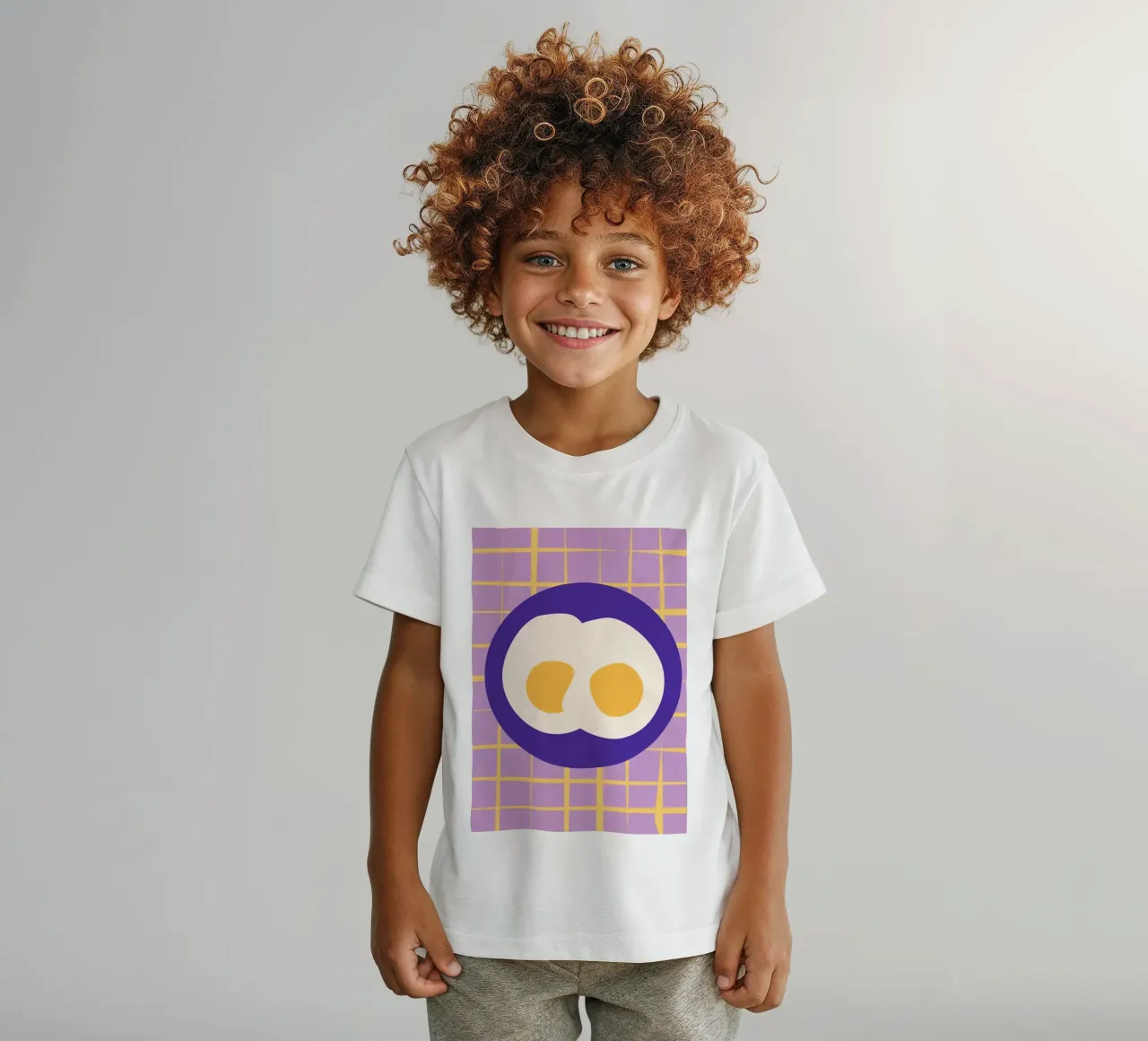 Eggs. t-shirt bambini da FRICKE DESIGN