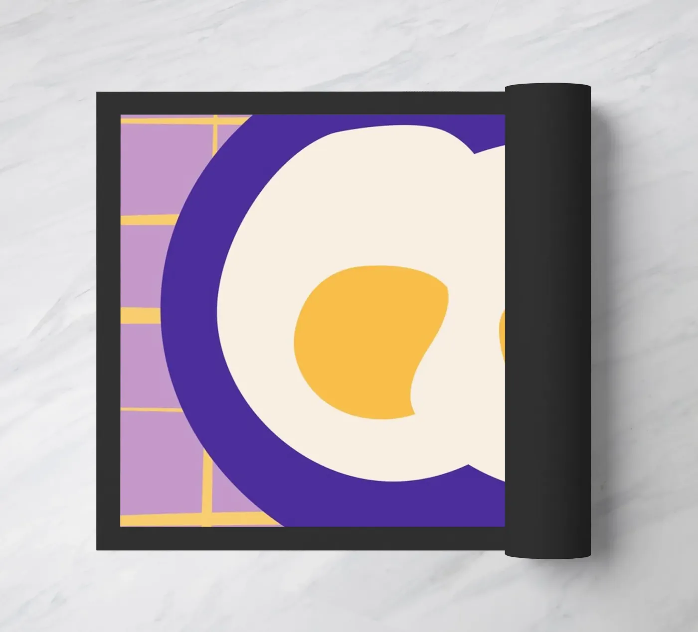 Spiegeleier Fußmatte von FRICKE DESIGN